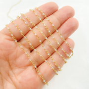 White Topaz Wire Chain.